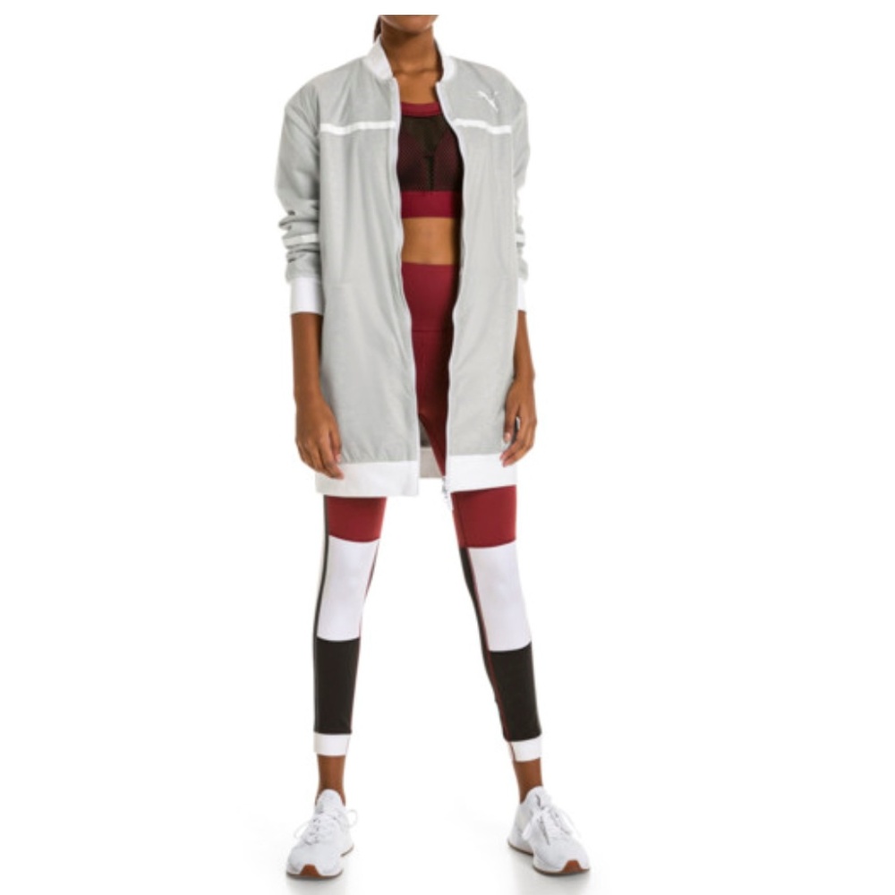 Puma Grey By Selena Gomez Jacket Glacier Jacket - Picture 2 of 8